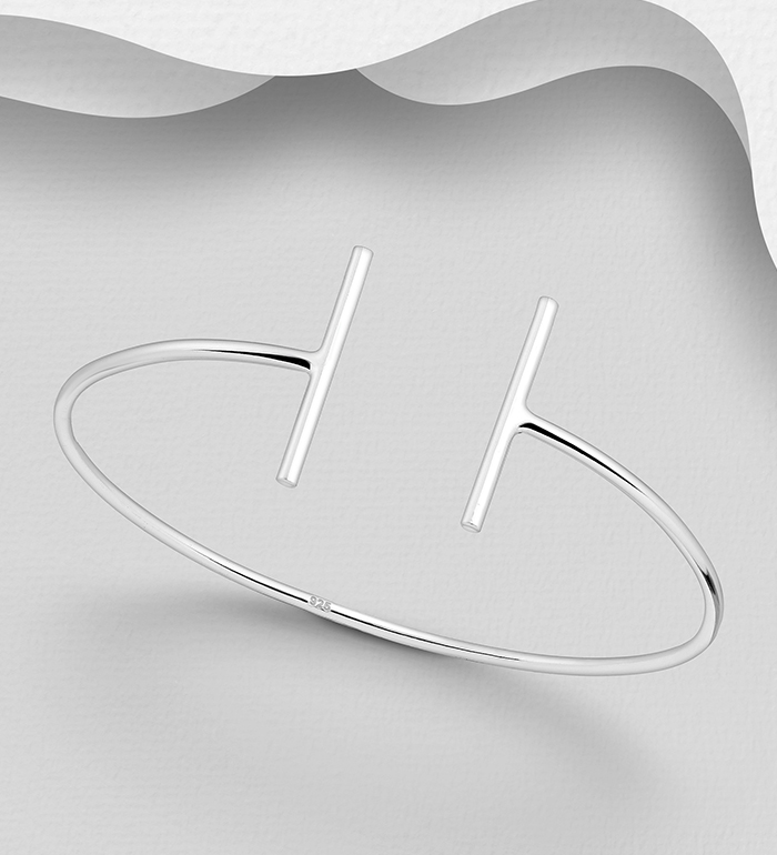 Wholesale 925 Sterling Silver Cuff - SKU #706-18415