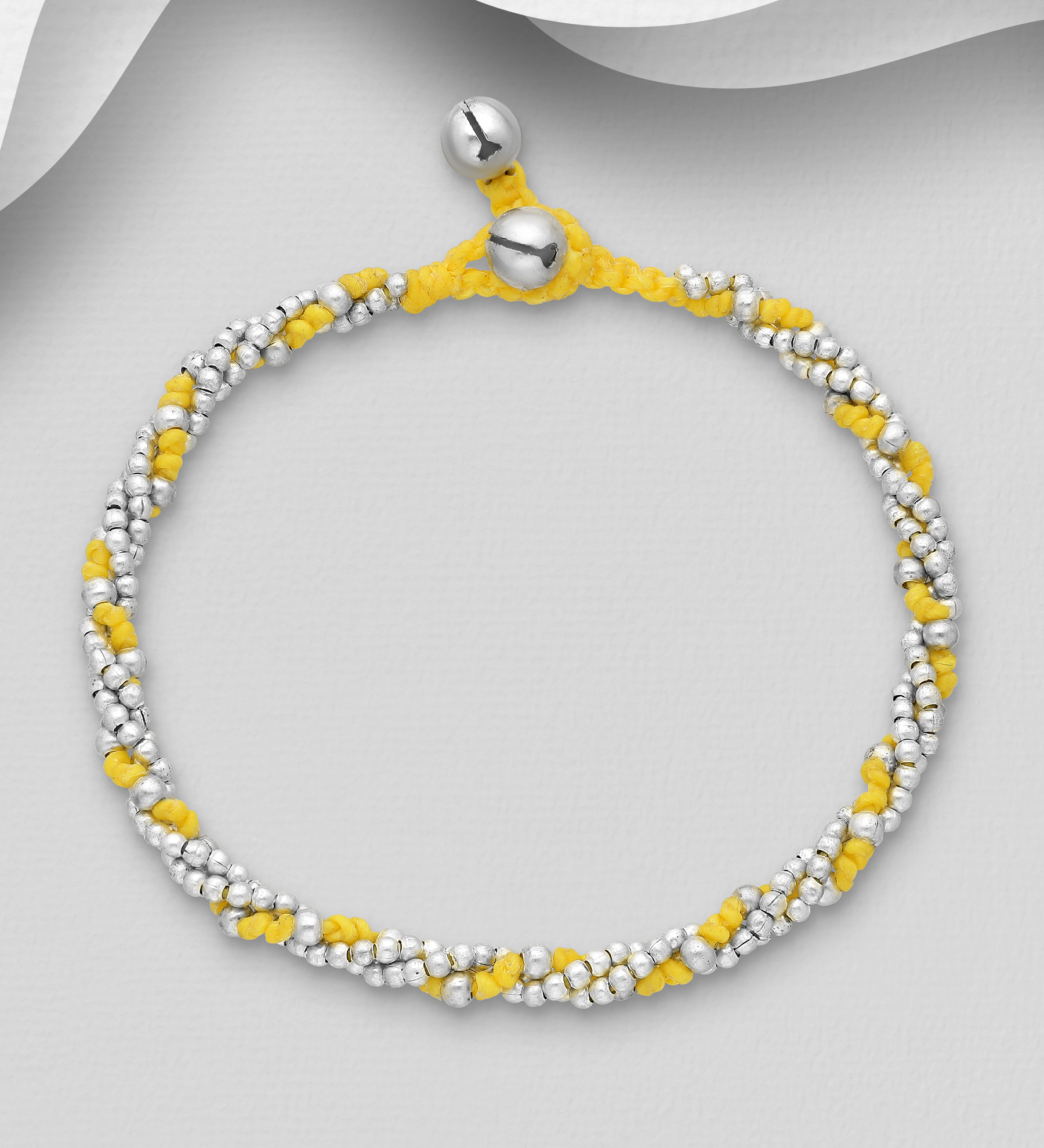 Wholesale White Base Anklet Beaded With Seed Beads - SKU #890-3836