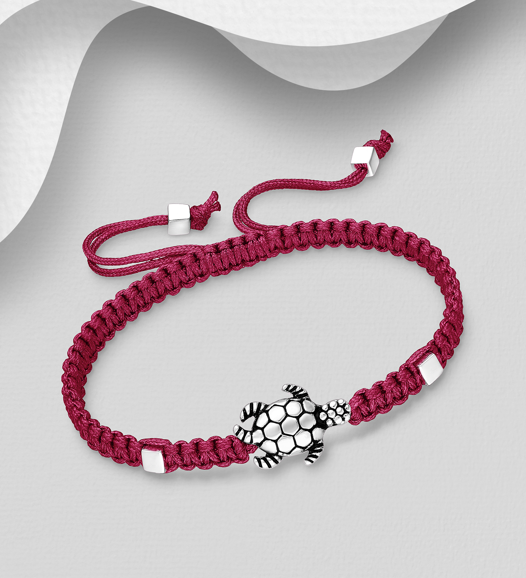 Wholesale Brass Turtle Adjustable Bracelet - SKU #1068-1351