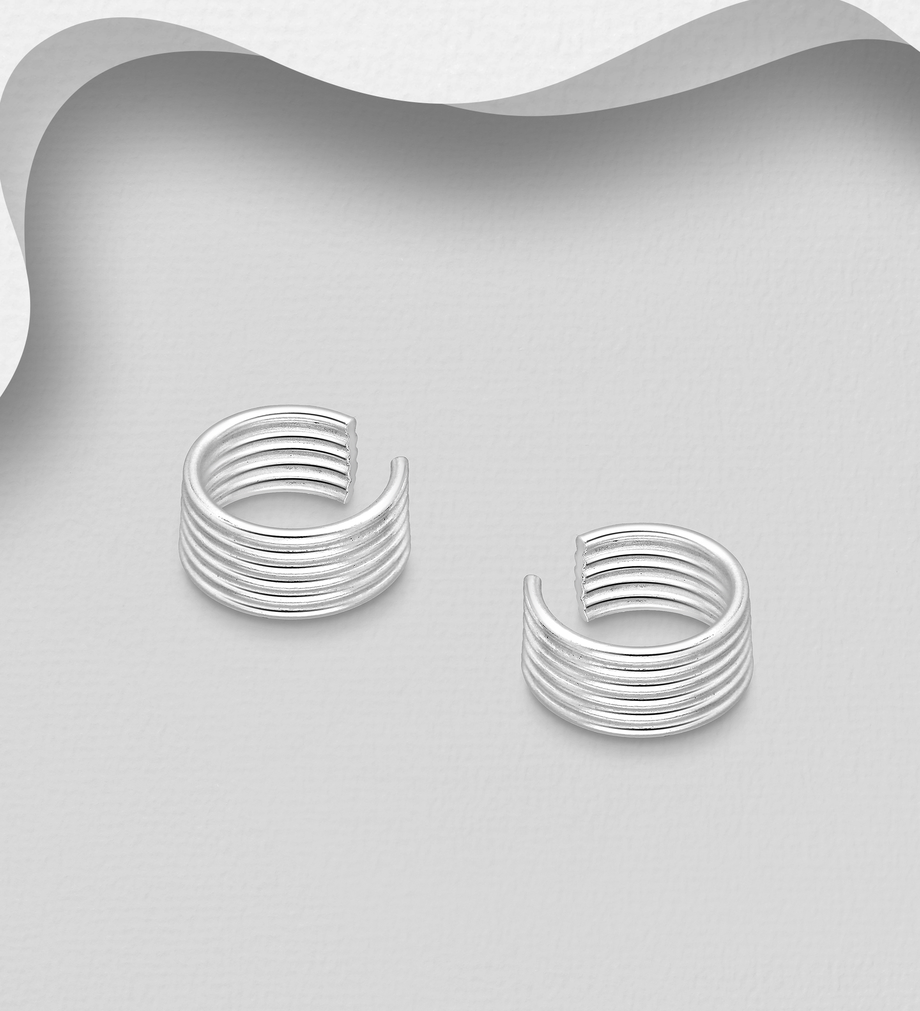 Wholesale 925 Sterling Silver Ear Cuffs - SKU #706-24880