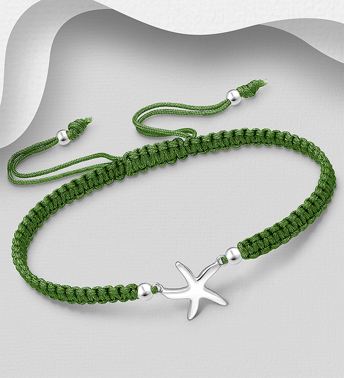 Wholesale 925 Sterling Silver Starfish Bracelet - SKU #706-26389