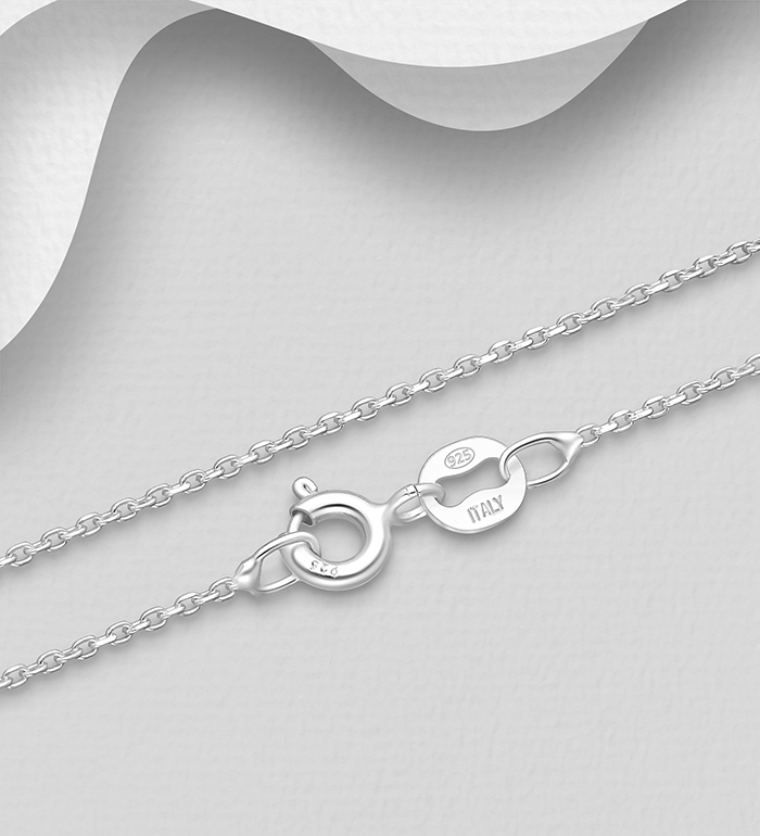 Italian Delight - Wholesale 925 Sterling Silver Chain, 0.5 mm Wide, Made in Italy. - SKU #706-27539