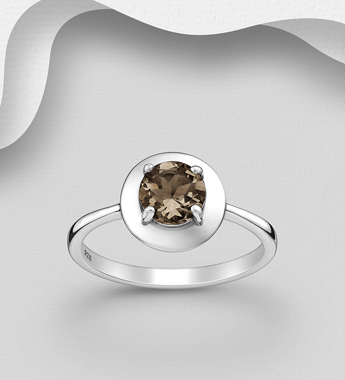 La Preciada - Wholesale 925 Sterling Silver Ring, Decorated with Various Gemstones - SKU #1181-3362