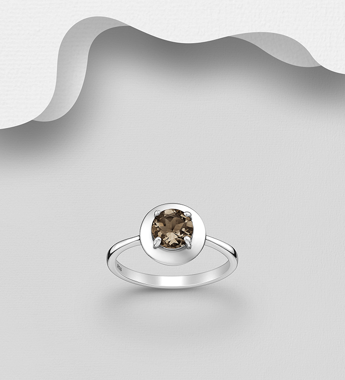 La Preciada - Wholesale 925 Sterling Silver Ring, Decorated with Various Gemstones - SKU #1181-3362