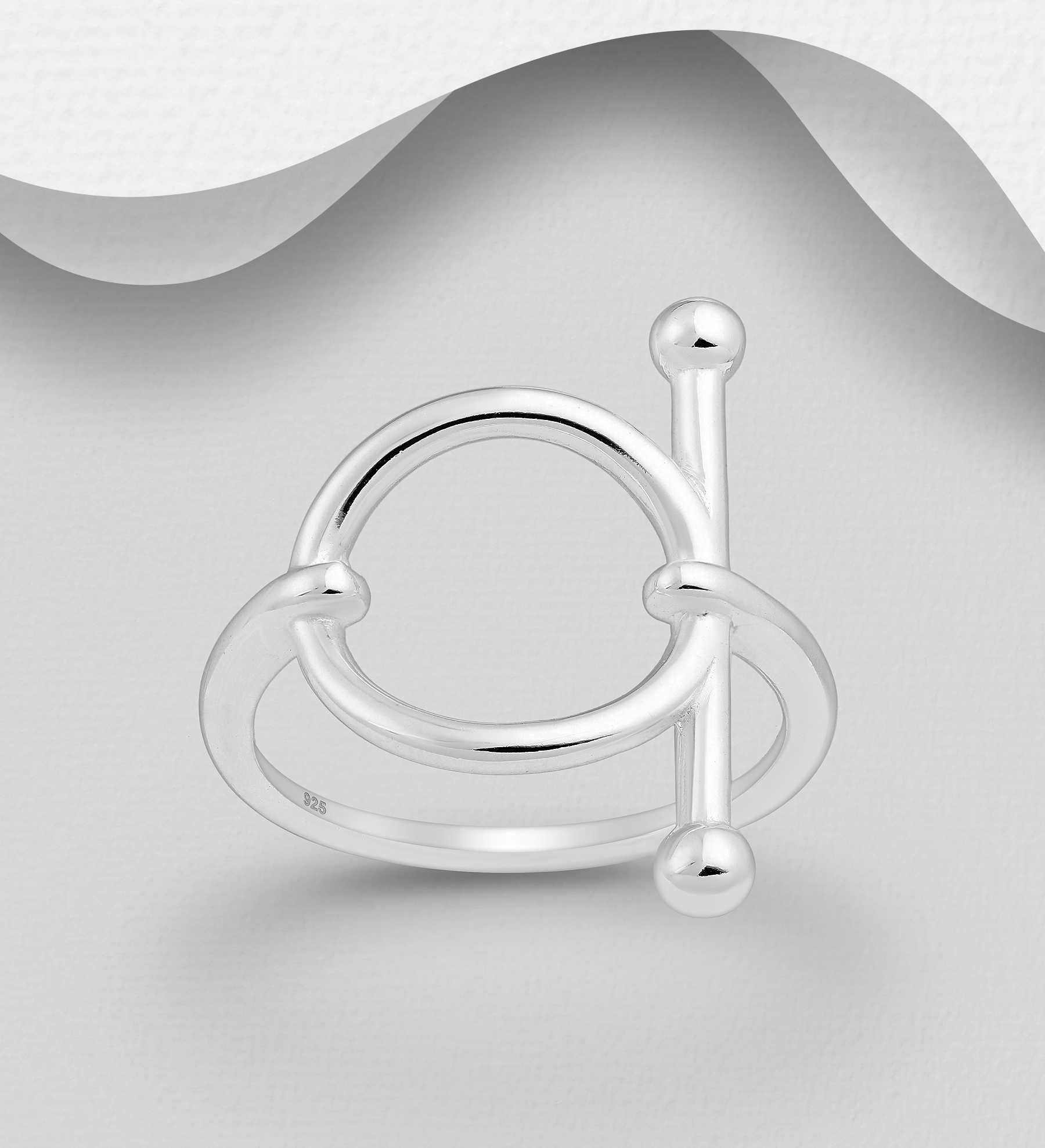 Wholesale 925 Sterling Silver Ring - SKU #1063-2517