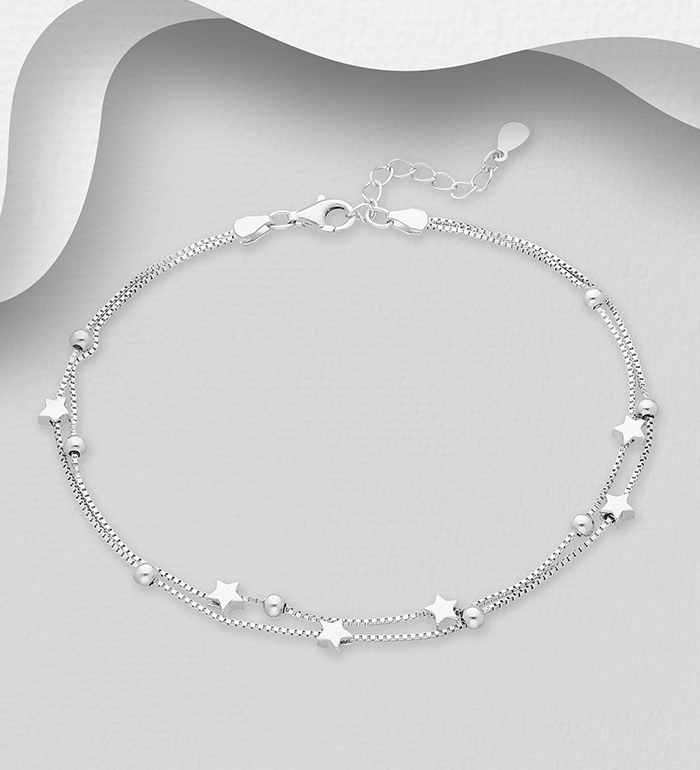 Wholesale Sterling Silver Anklets Ankle Bracelets 925E