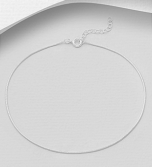 Wholesale 925 Sterling Silver Anklet - SKU #1562-353