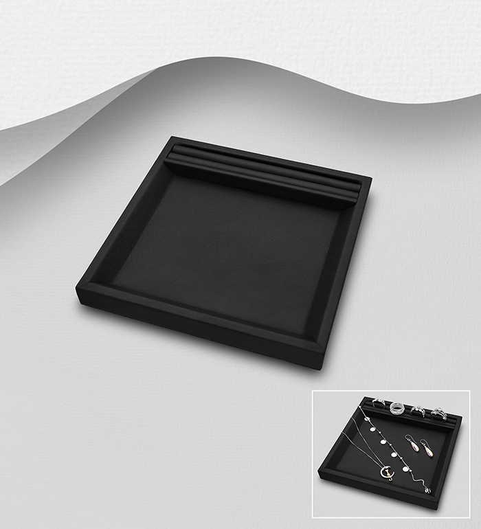 Wholesale Synthetic Leather Plastic Display for Mix Products - SKU #465-248