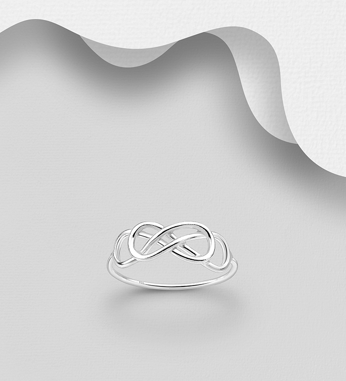 Wholesale 925 Sterling Silver Celtic Ring - SKU #767-855