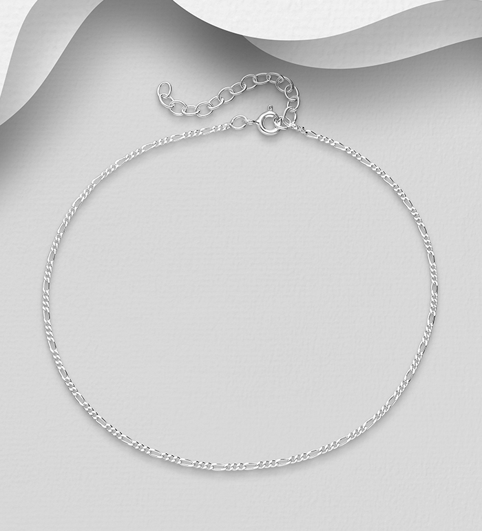 Wholesale 925 Sterling Silver Anklet - SKU #1562-419