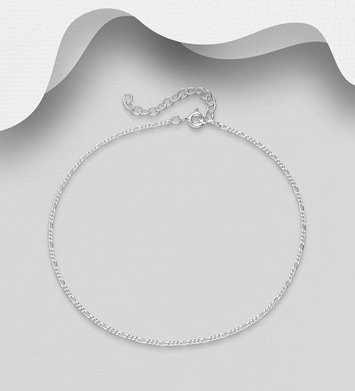 Wholesale 925 Sterling Silver Anklet - SKU #1562-419