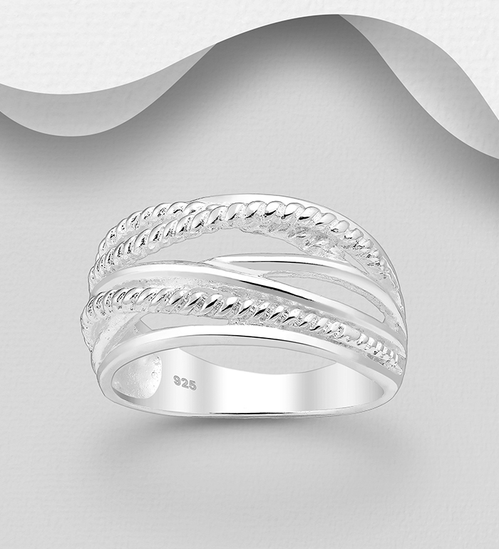 Wholesale 925 Sterling Silver Ring - SKU #706-33956