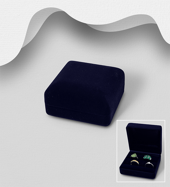 Wholesale Simulated Velvet Display for Rings - SKU #465-268