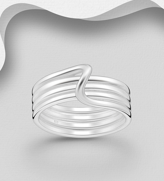 Wholesale 925 Sterling Silver Ring - SKU #1063-4188