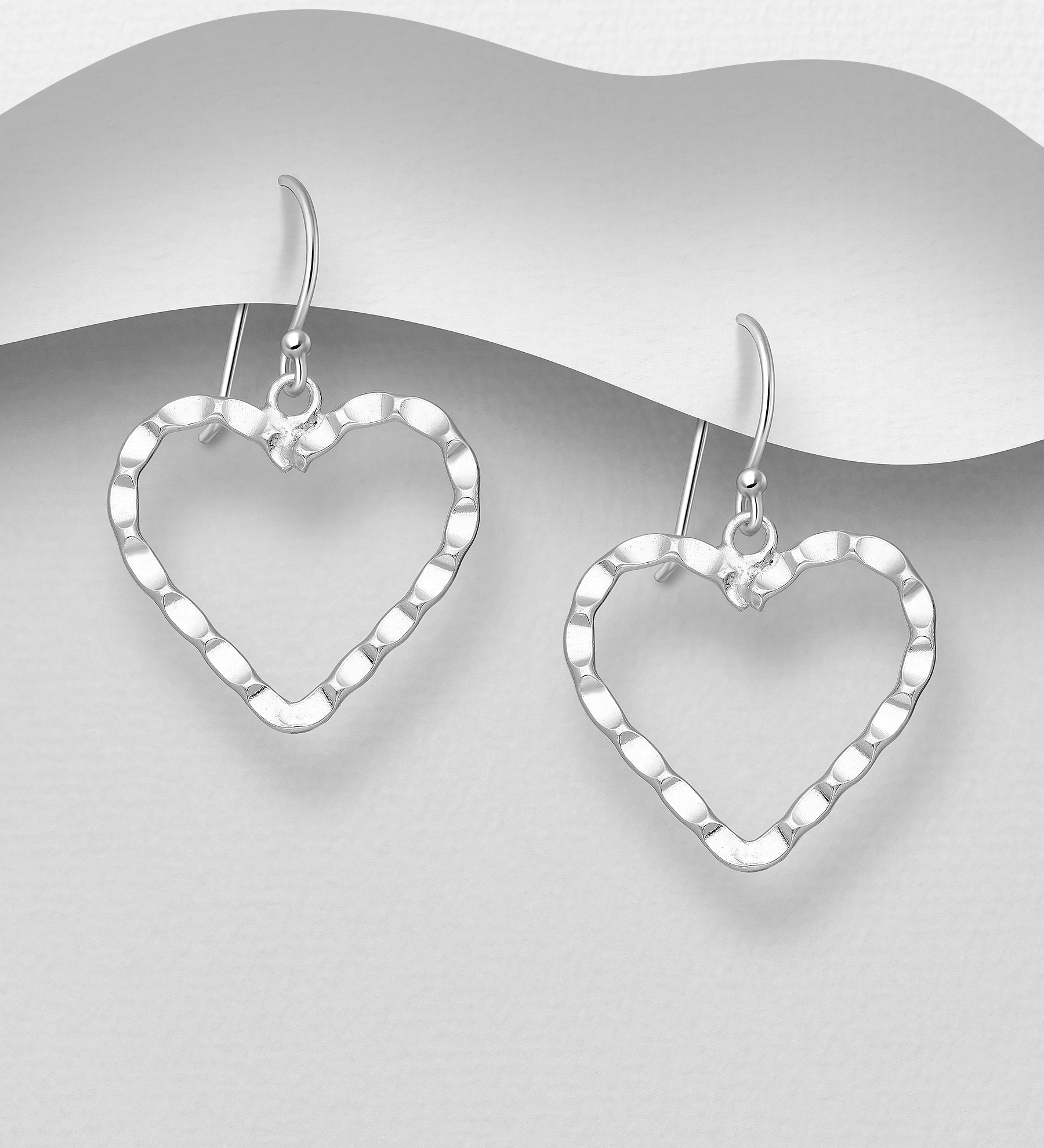 Wholesale 925 Sterling Silver Hook Earrings - SKU #706-36336