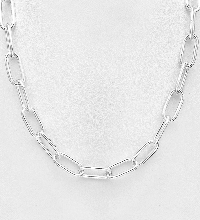 Wholesale 925 Sterling Silver Links Necklace - SKU #706-37047