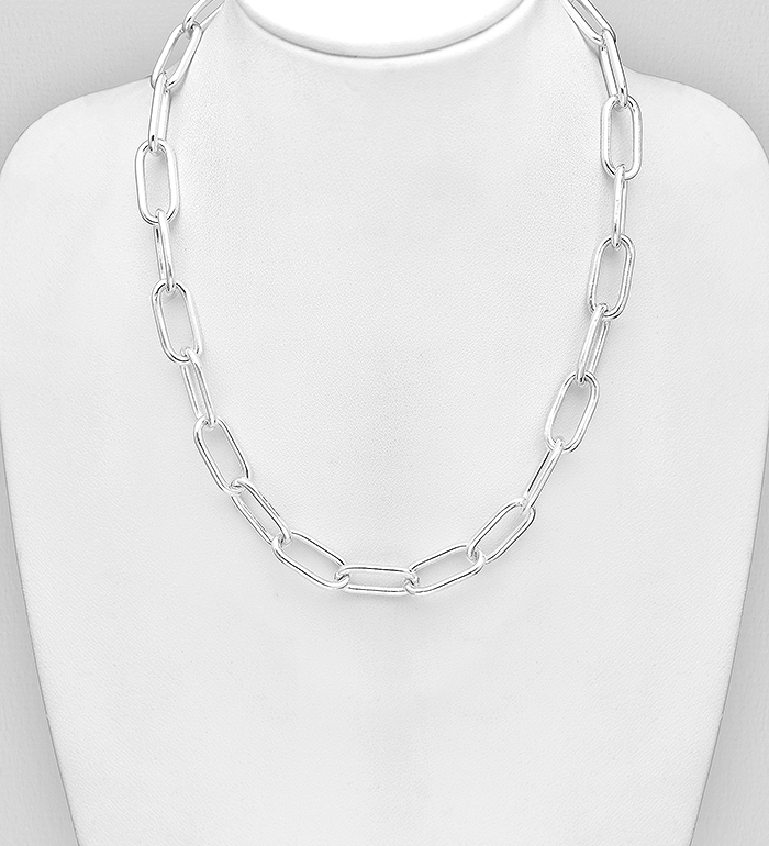 Wholesale 925 Sterling Silver Links Necklace - SKU #706-37047
