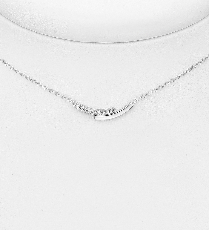 Choker Necklaces Wholesale in Sterling Silver 925E