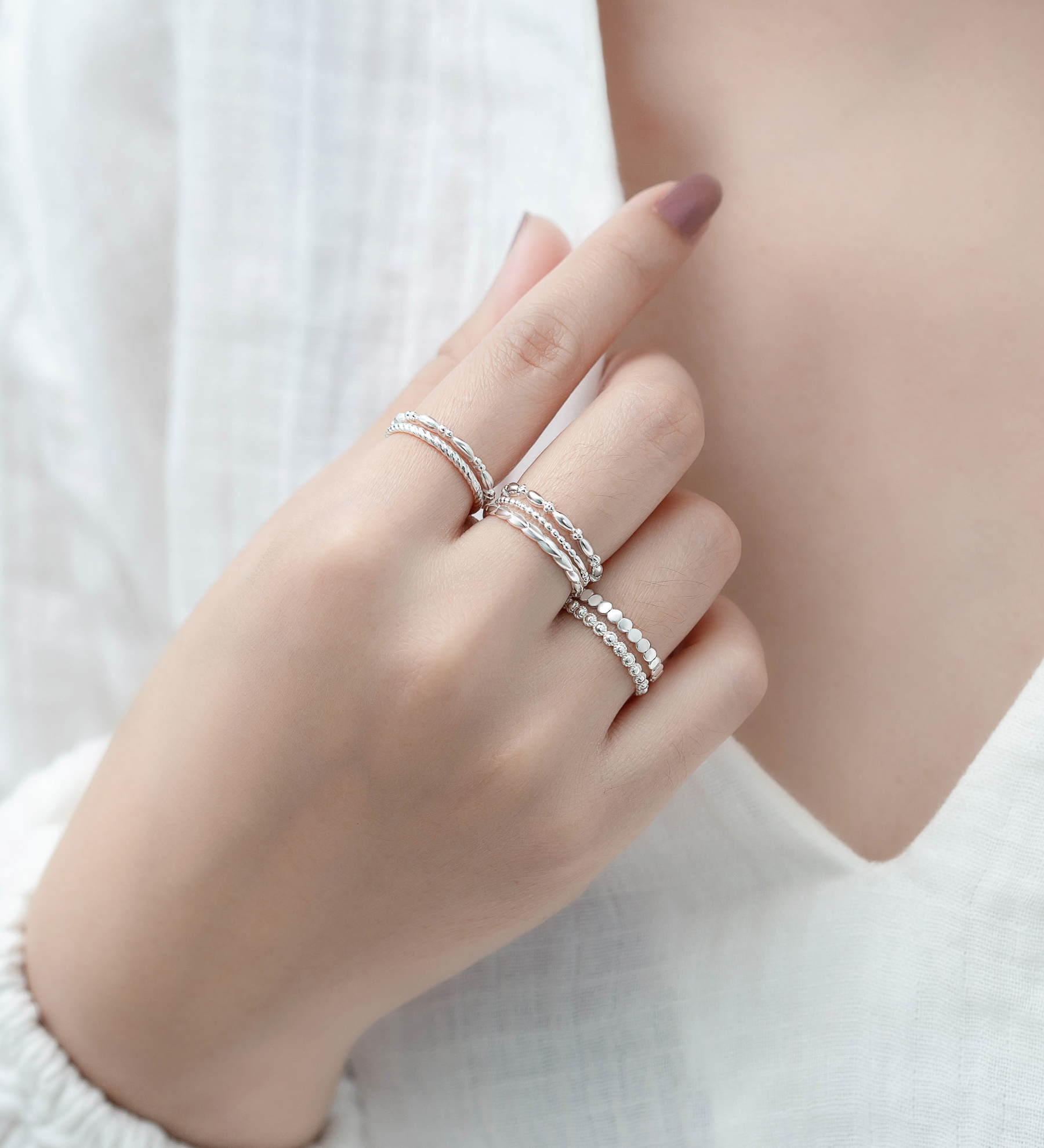 Wholesale 925 Sterling Silver Ring - SKU #1063-4705