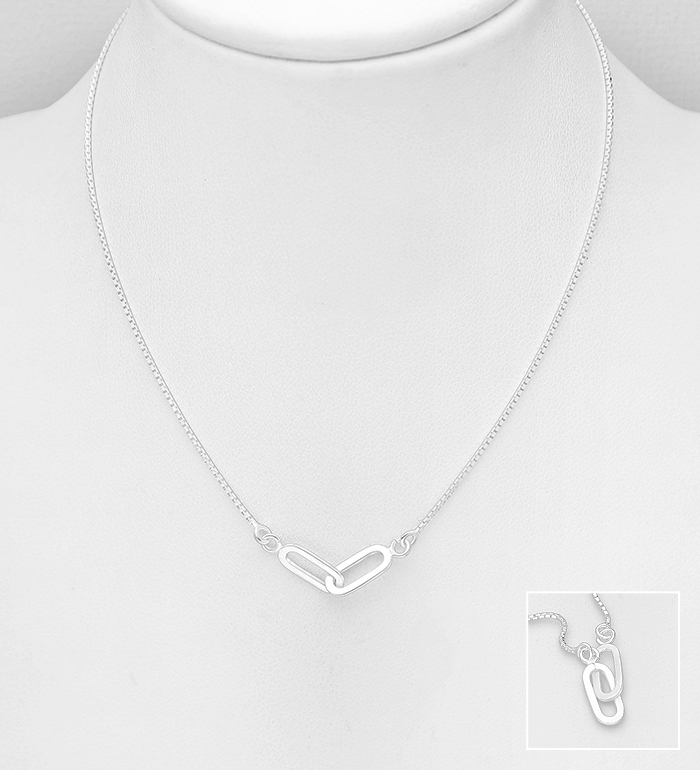 Wholesale 925 Sterling Silver Links Necklace - SKU #706-38767