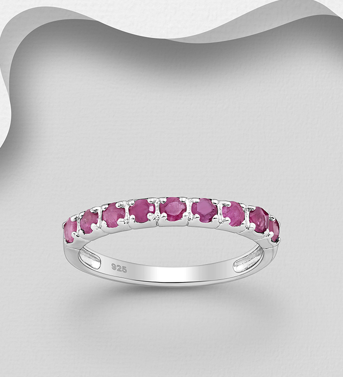 La Preciada - Wholesale 925 Sterling Silver Ring, Decorated with Various Gemstones - SKU #1181-5142