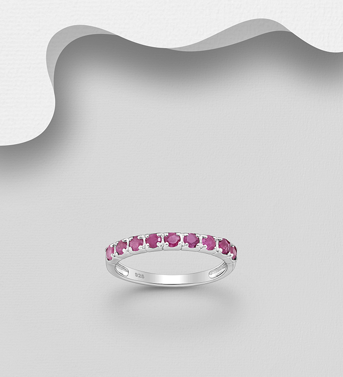 La Preciada - Wholesale 925 Sterling Silver Ring, Decorated with Various Gemstones - SKU #1181-5142
