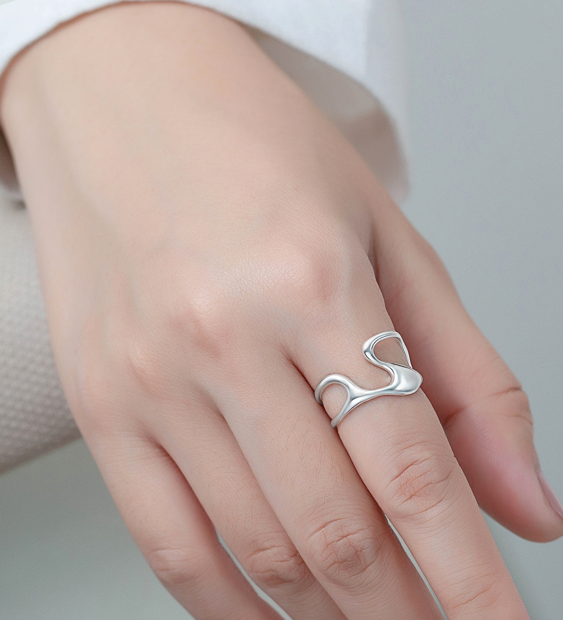 Wholesale 925 Sterling Silver Ring - SKU #1063-4986