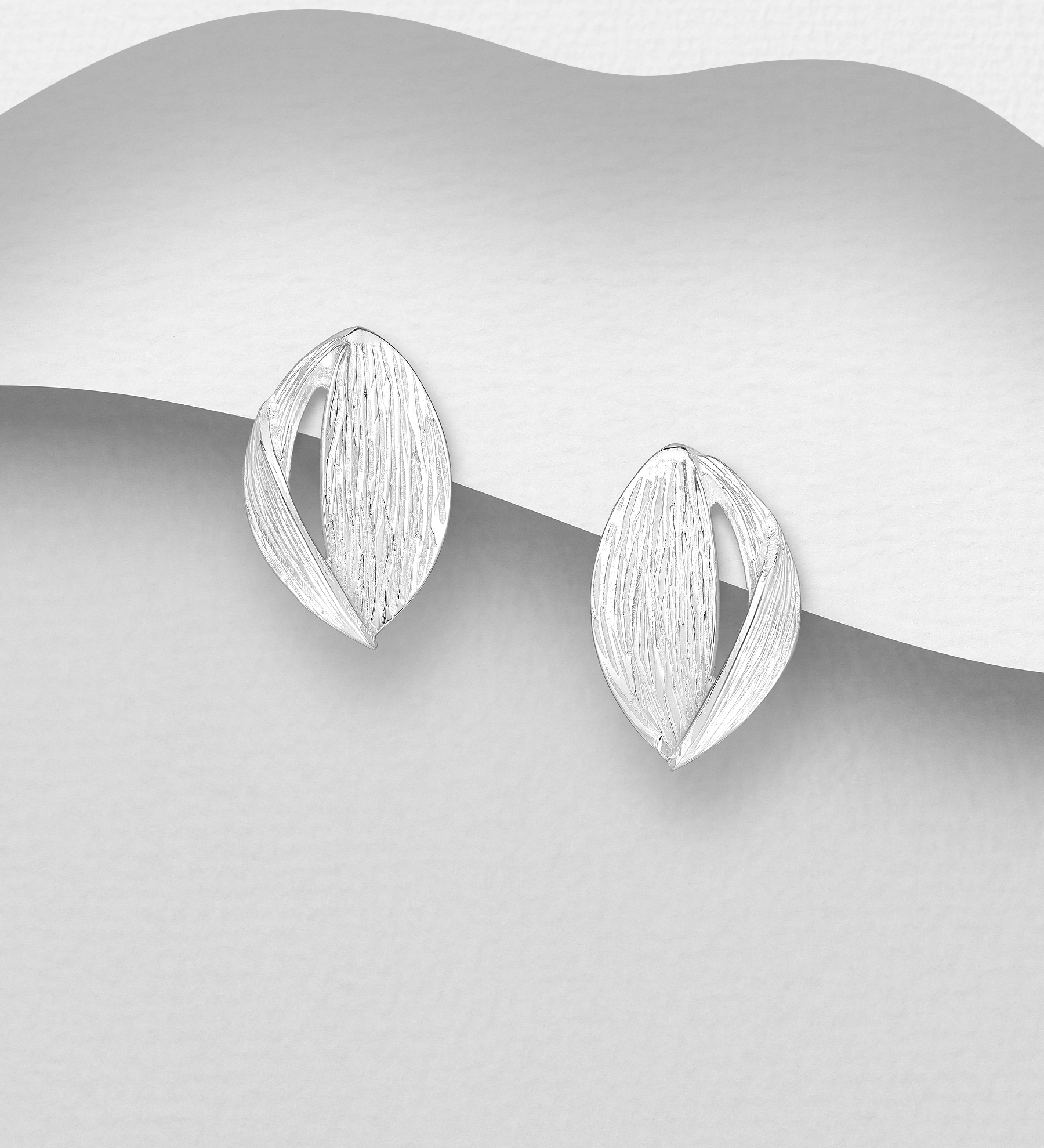 Wholesale 925 Sterling Silver Push-Back Earrings - SKU #706-39405