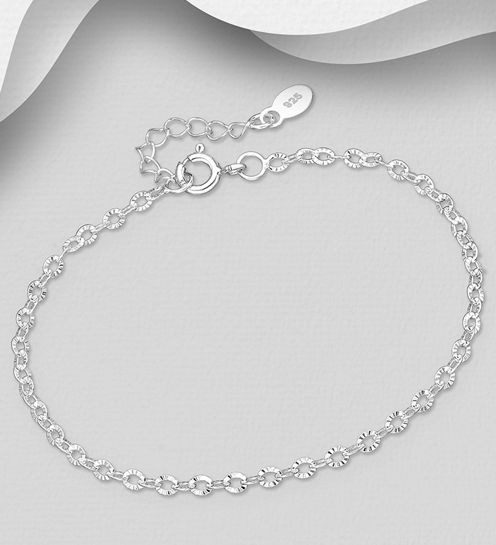 Wholesale 925 Sterling Silver Bracelet - SKU #706-39785