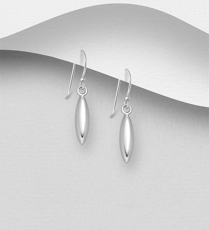 Wholesale 925 Sterling Silver Hook Earrings - SKU #706-39872