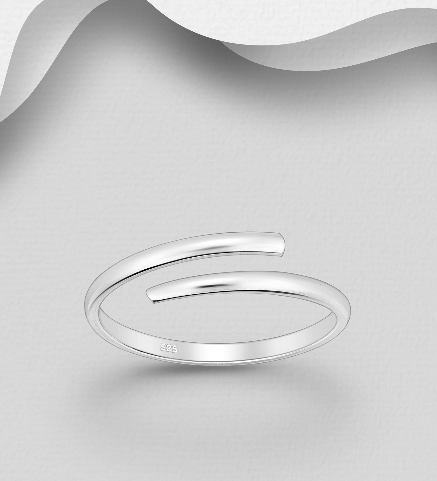 Wholesale 925 Sterling Silver Adjustable Ring - SKU #706-39912