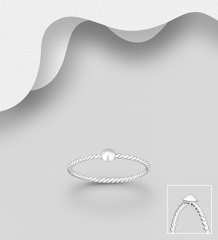 Wholesale 925 Sterling Silver Ring - SKU #706-39955