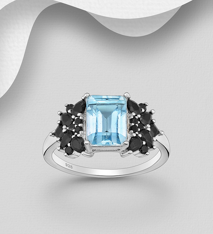 La Preciada - Wholesale 925 Sterling Silver Ring, Decorated with Various Gemstone - SKU #1181-5304