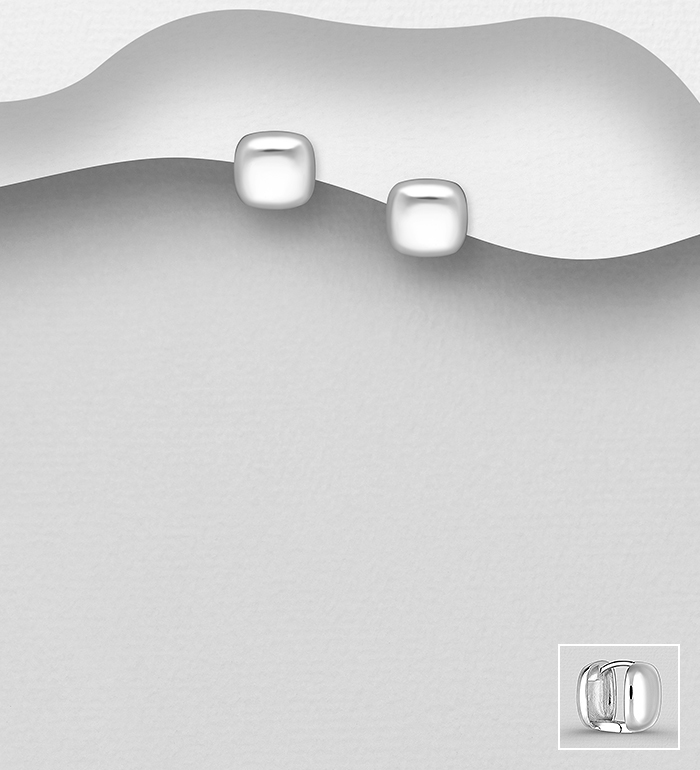 Wholesale 925 Sterling Silver Hoop Earrings - SKU #706-40005
