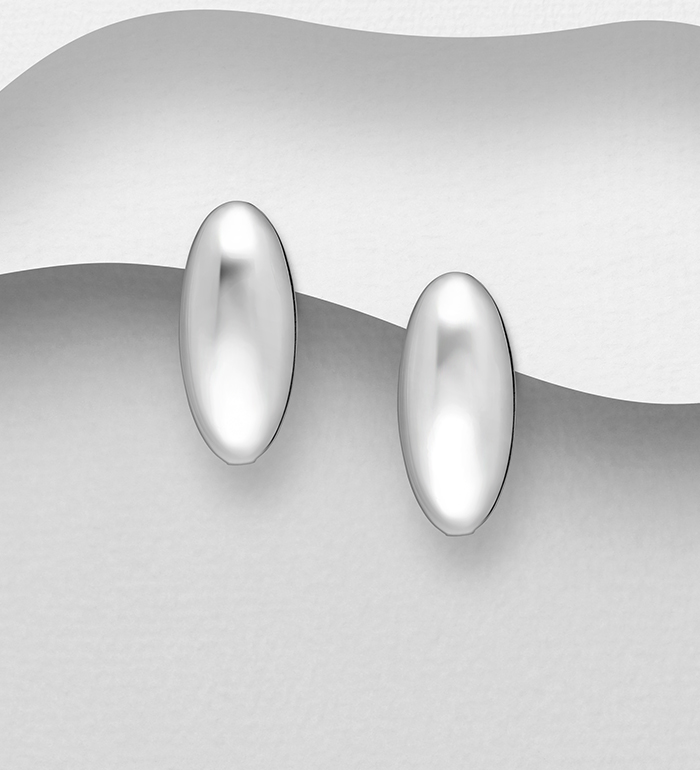 Wholesale 925 Sterling Silver Hoop Earrings - SKU #706-40006