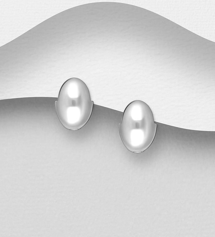 Wholesale 925 Sterling Silver Hoop Earrings - SKU #706-40007